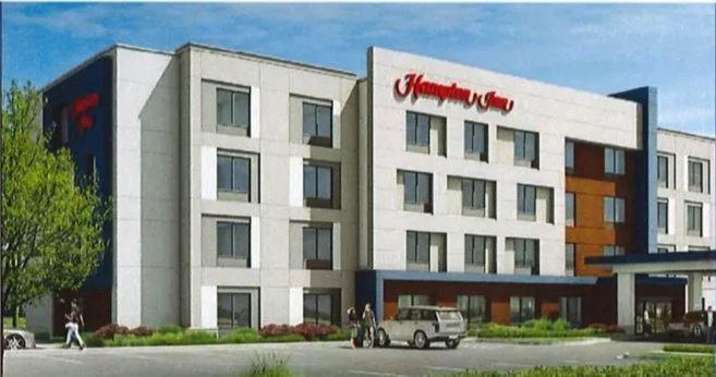 Hampton Inn Hornell Exterior foto